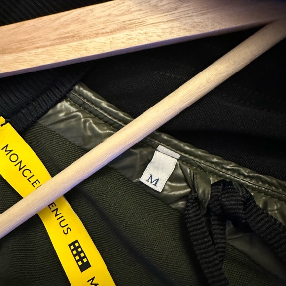 Authentic MONCLER X ADIDAS ORIGINALS Acetate Zip-Up Sweatshirt - Picture 5 of 8